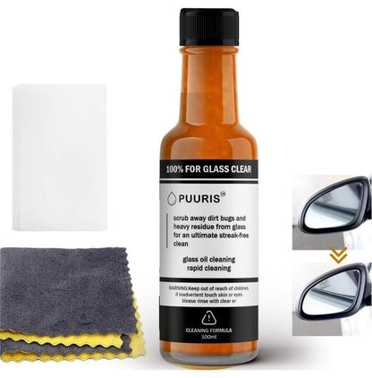 Glass Cleaning Agent Powerful Stain Remover (Pack of 2)