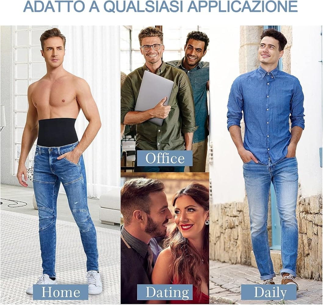 Men's Seamless Microfiber Tummy Tucker Brief